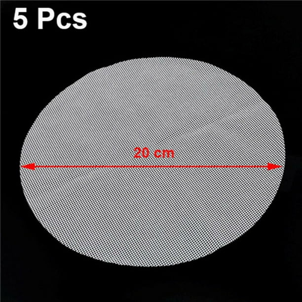 5 Pcs Kitchen Non-Stick Silicone Steamer Mesh Round Pad Reusable Dumplings Mat 5 Pcs Kitchen Non-Stick Silicone Steamer Mesh Round Pad Reusable Dumplings Mat